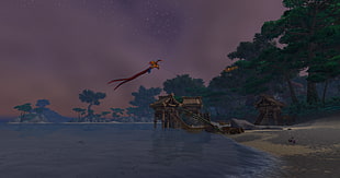 orange and brown bird illustration, video games, World of Warcraft: Mists of Pandaria, World of Warcraft HD wallpaper