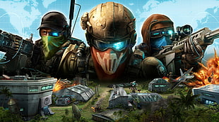 game application screenshot, Tom Clancy's Ghost Recon, video games, Tom Clancy's Ghost Recon: Future Soldier HD wallpaper