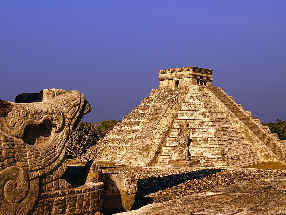 Chichen Itza, Mexico HD wallpaper