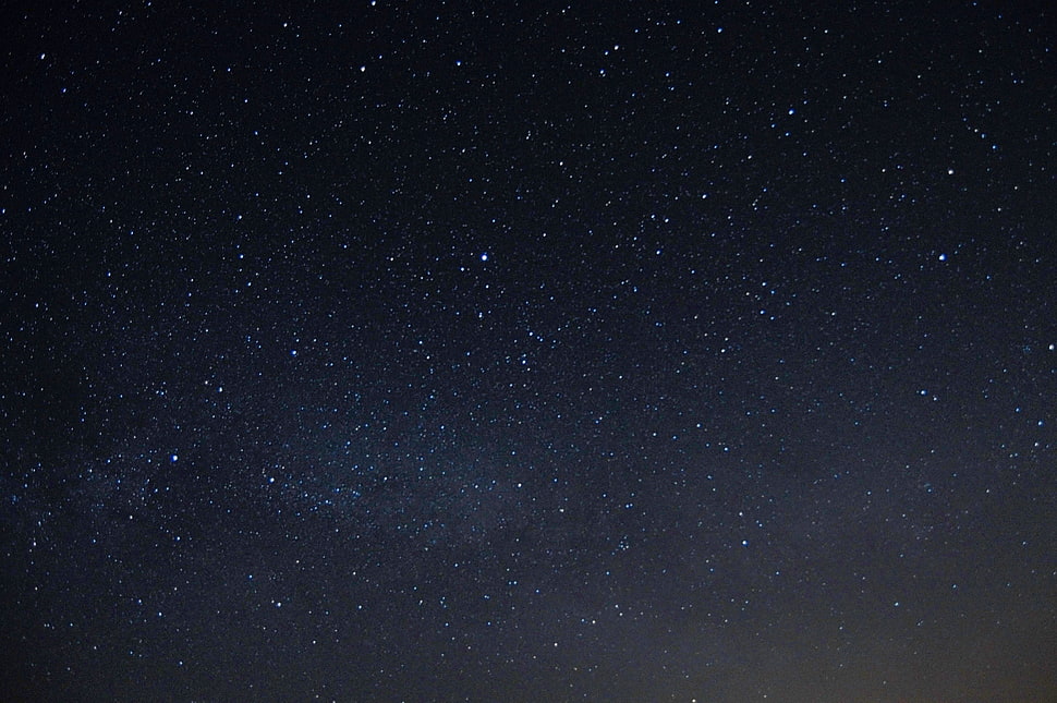 Starry sky,  Night,  Stars HD wallpaper