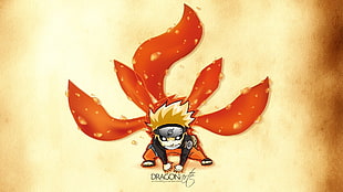 Naruto illustration HD wallpaper