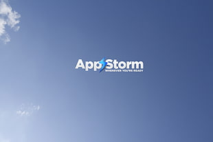 App Storm logo HD wallpaper