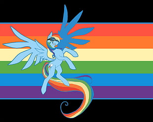 Rainbow Dash My Little Pony wallpaper, My Little Pony, Rainbow Dash HD wallpaper