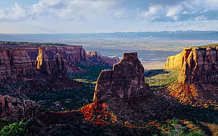 mountain range in Utah, rock, canyon, landscape, nature