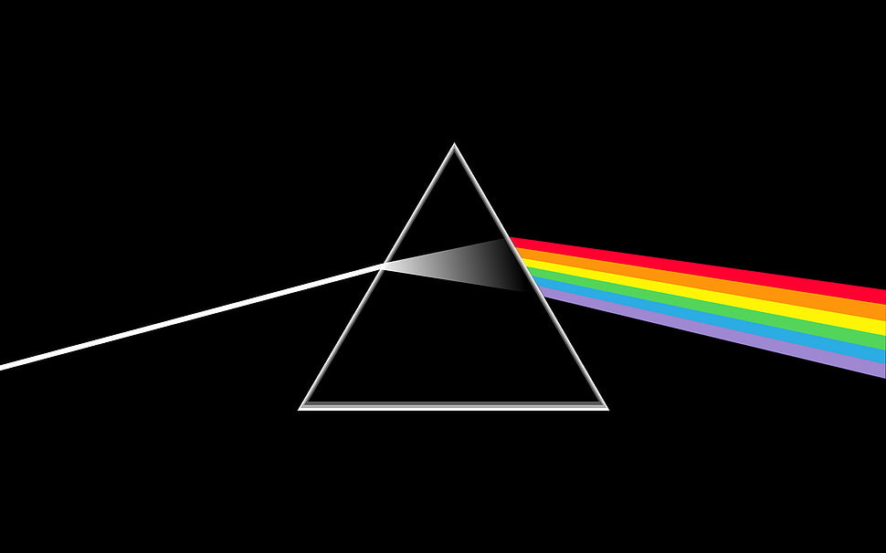 Black and white table lamp, Pink Floyd, The Dark Side of the Moon HD ...