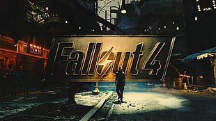 Fallout 4 digital wallpaper