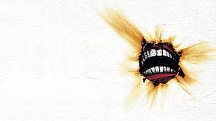 opened mouth artwork, Billy Talent