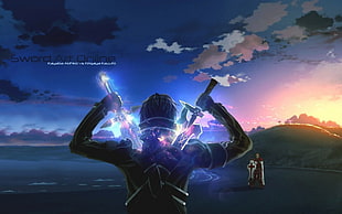 Sword Art Online digital wallpaper