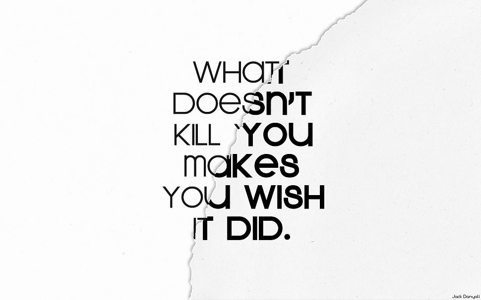 black text on white background, quote, life HD wallpaper