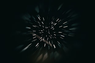 motion blur, black, dark, night HD wallpaper