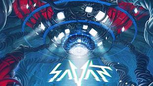 blue game application digital wallpaper, Savant, electronic music, music
