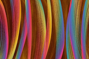 multicolored digital wallpaper, Lines, Multicolored, Vertical