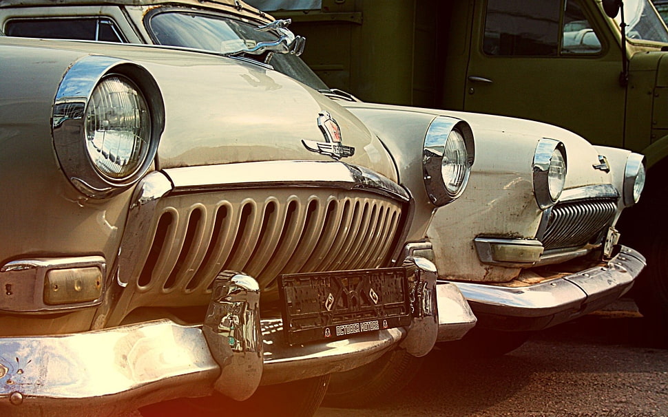 vintage cars photo HD wallpaper