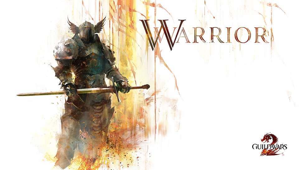 Guild Wars 2 game poster HD wallpaper