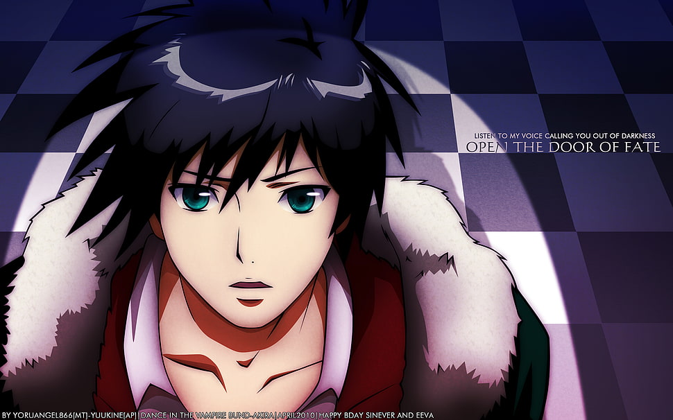 Open The Door Of Fate male character, Dance in the Vampire Bund, Akira Kaburagi Regendorf, anime HD wallpaper