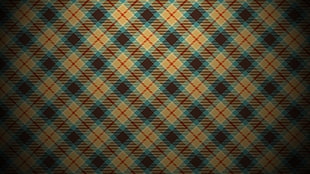 beige, red, and teal plaid background