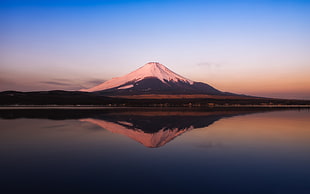 mountain near body of water digital wallpaper, landscape, Mount Fuji