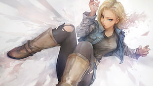 Dragonball Z Android 18 graphic photo