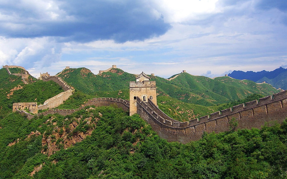Great Wall of China, China, building, Great Wall of China HD wallpaper