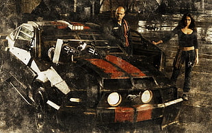 Death Race poster, Jason Statham, Ford Mustang, Death race HD wallpaper