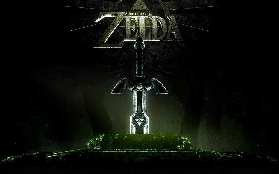 The Legend of Zelda digital wallpaper, The Legend of Zelda, Master Sword HD wallpaper