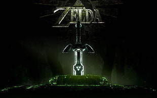 The Legend of Zelda digital wallpaper, The Legend of Zelda, Master Sword HD wallpaper