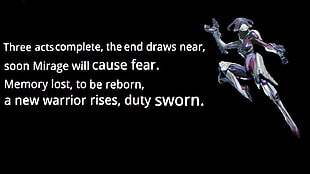 the end draws text HD wallpaper