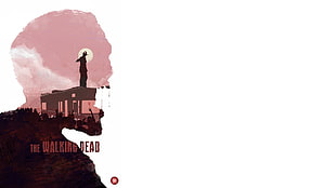 The Walking Dead illustration, The Walking Dead HD wallpaper