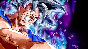 Son Goku, Son Goku, Dragon Ball Super, ultra instict , Ultra-Instinct Goku HD wallpaper