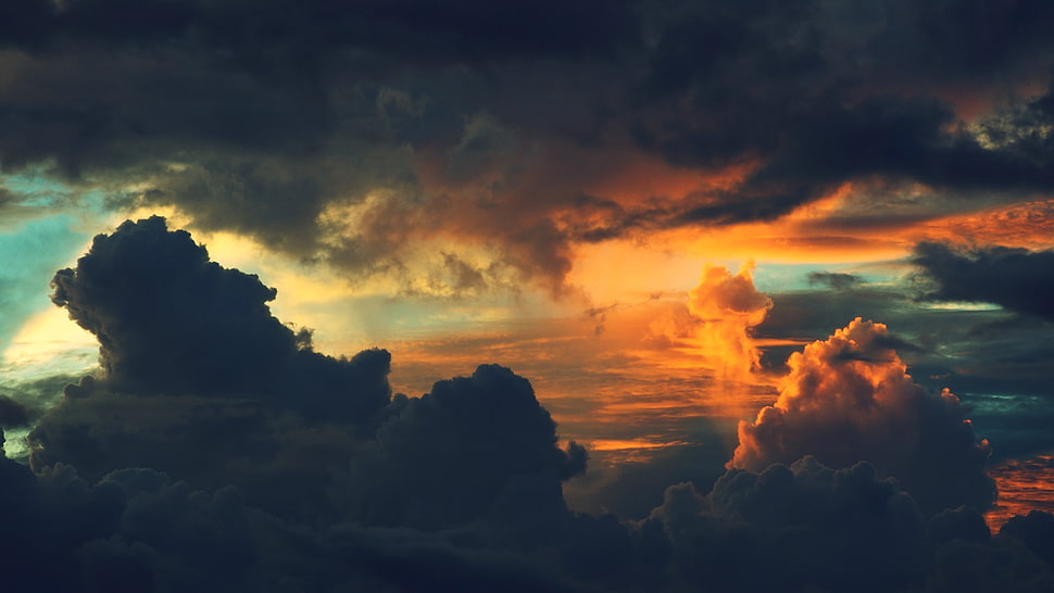 clouds HD wallpaper
