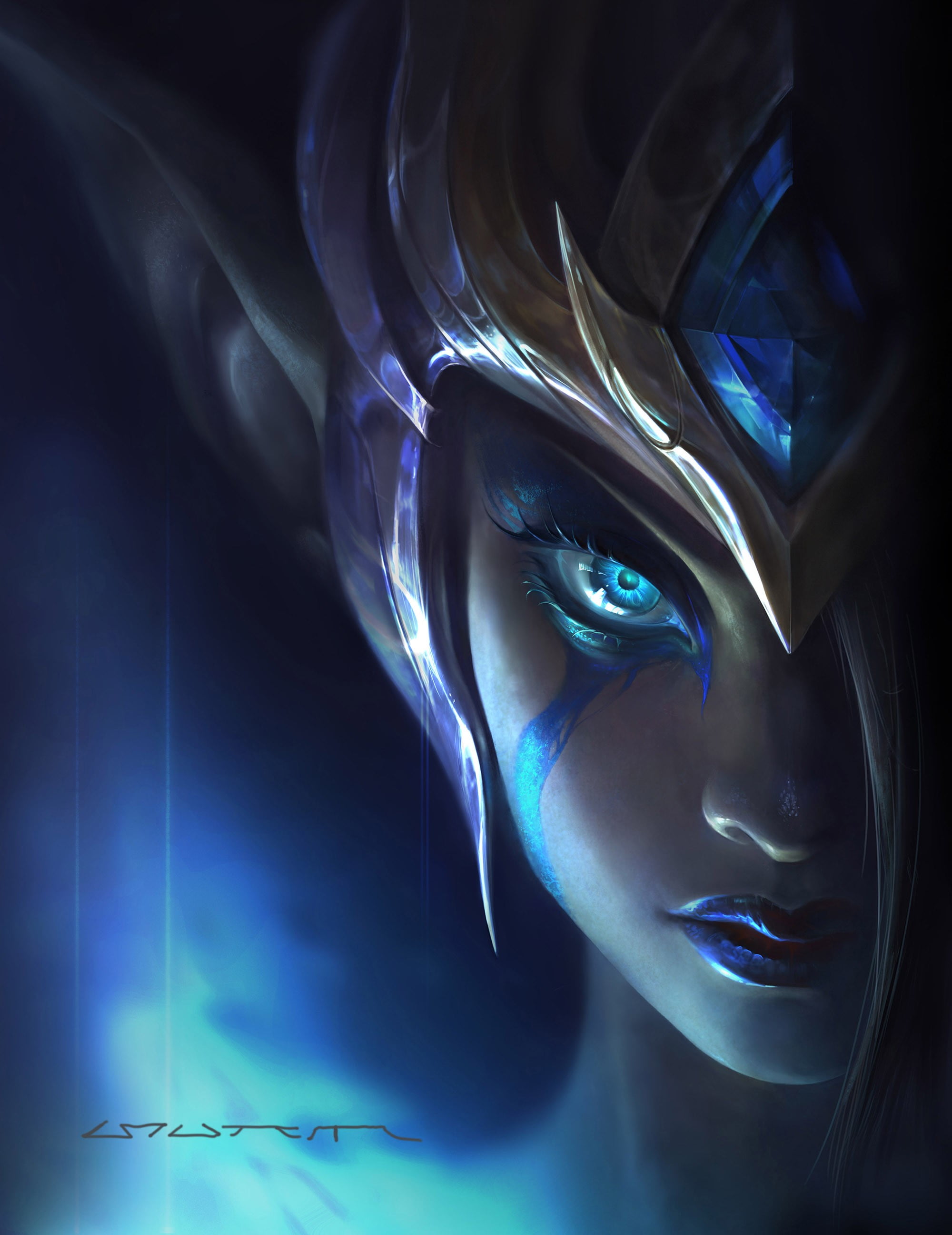 Mobile Legend Freya Portrait League Of Legends Morgana League Of