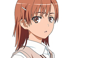 brown haired woman anime character
