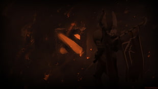 Ashes of the legion,  Dota 2,  Art,  Logo HD wallpaper