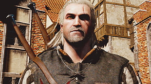 The Witcher Geralt of Rivia wallpaper, video games, The Witcher 3: Wild Hunt HD wallpaper