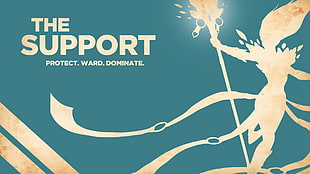 The Support poster, League of Legends, Lane, video games