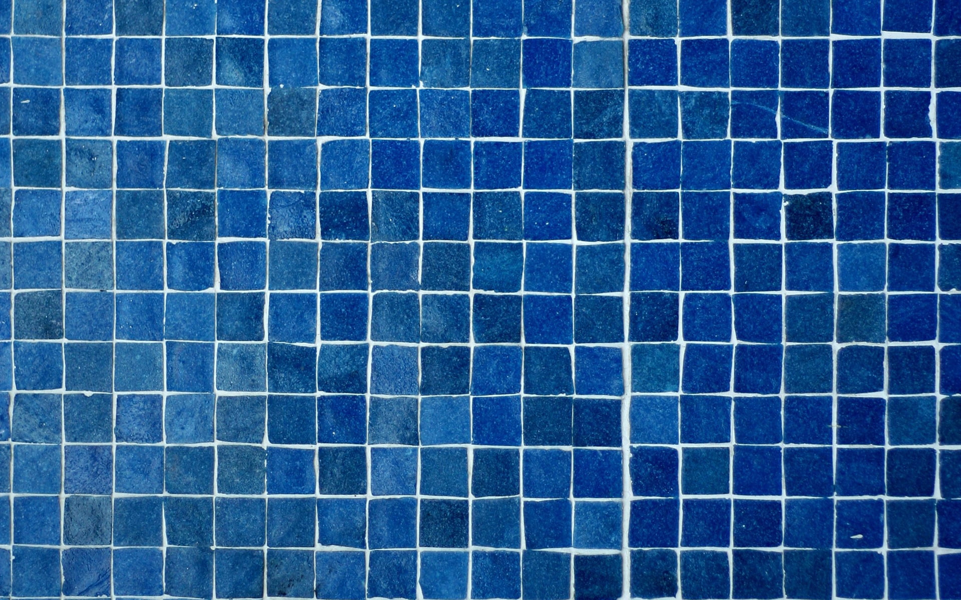 blue tiles surface
