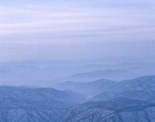 landscape photo of mountains