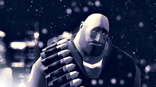 person with grenades digital wallpaper, heavy, Team Fortress 2
