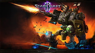 Star Raft digital wallpaper, Starcraft II, video games