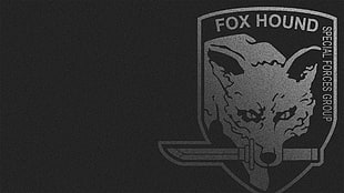 Fox Hound Special Forces Group logo, Metal Gear Solid , FOXHOUND