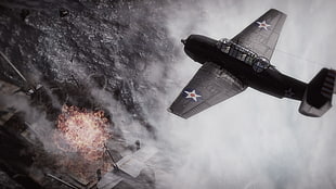 game digital wallpaper, World War II, military aircraft, artwork, Grumman TBF Avenger