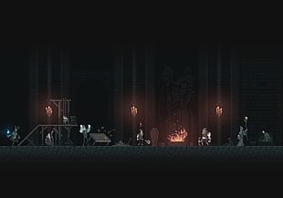 game application digital wallpaper, Witchmarsh, video games