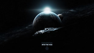 Exploration Into The Void poster, space, spaceship, Star Citizen