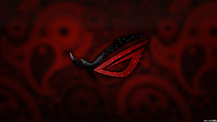 No Fear logo, Republic of Gamers, Trixel HD wallpaper