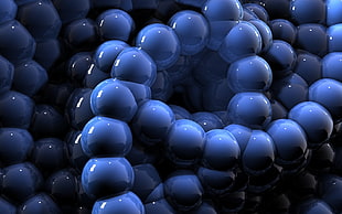blue surface HD wallpaper