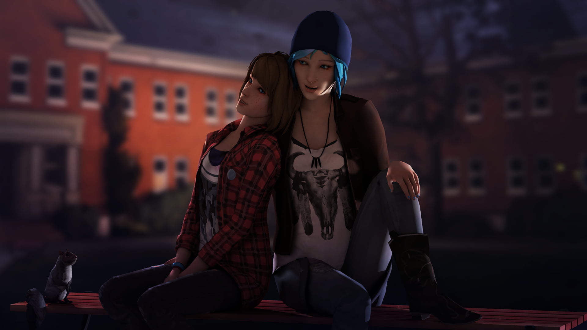 two female anime character illustration, Life Is Strange, Chloe Price, Max Caulfield