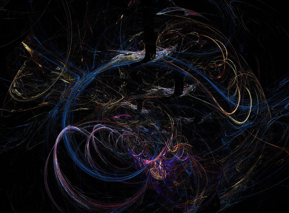 Abstraction,  Dark,  Lines,  Spots HD wallpaper