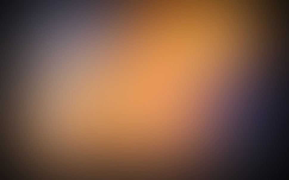 Gaussian,  Orange,  Minimalism,  Depth HD wallpaper