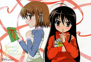 Shana & Kazumi characters HD wallpaper