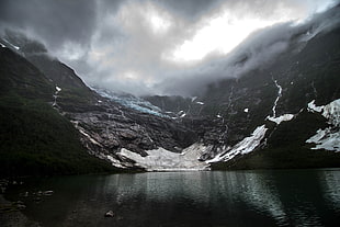 body of water, nature, landscape, glaciers, lake HD wallpaper